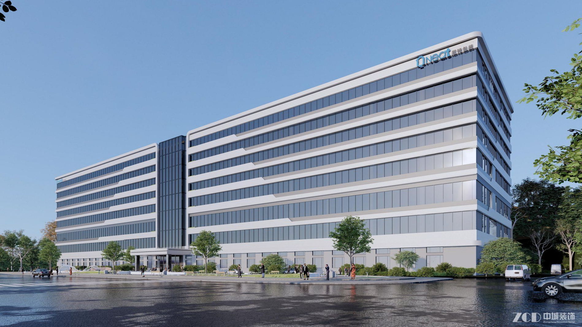 成功簽約廣東尼特包裝總部大樓